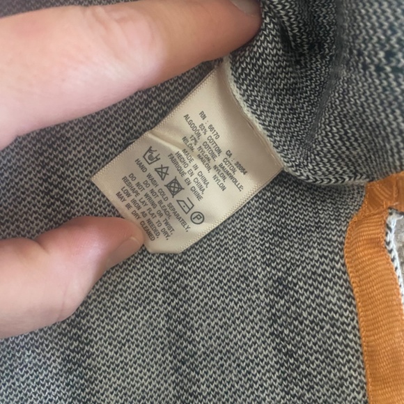 Moth by Anthropologie stripe mock neck tank - Picture 4 of 5